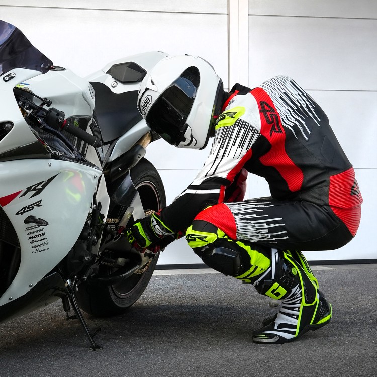 4SR RR Stripes AR zweiteilige Motorradkombi RR Stripes AR
