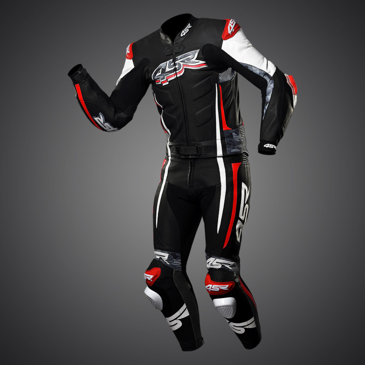 4SR Motorrad Lederkombi RR Evo III Smrz 2-Teiler