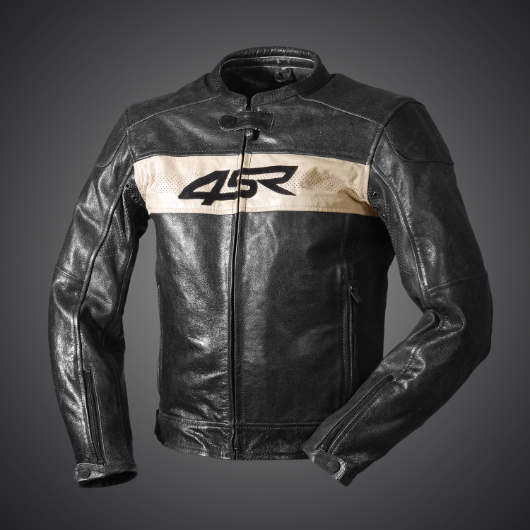 Motorradlederjacke 4SR Hooligan