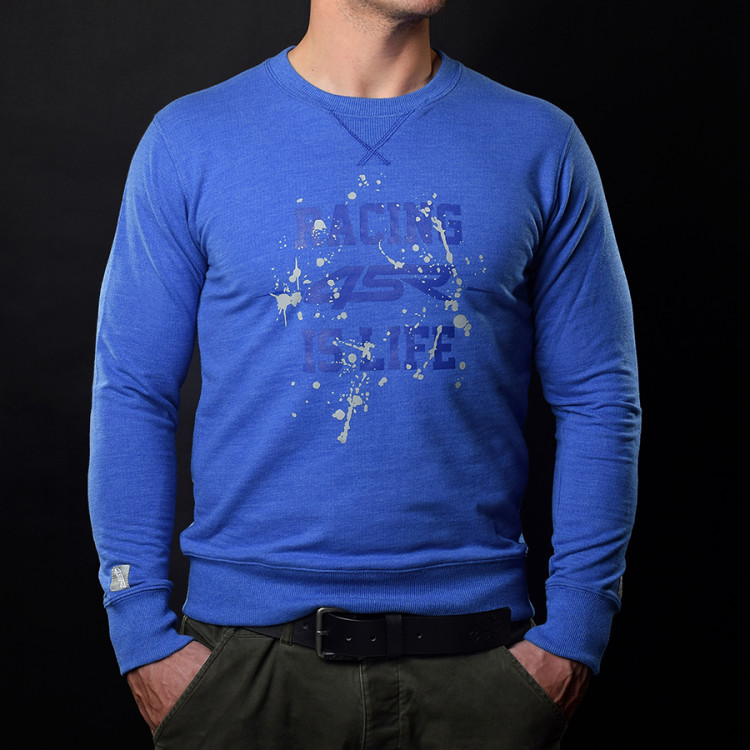 4SR herren Sweatshirt Life Blue