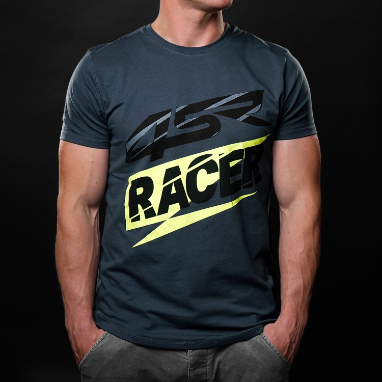 4SR männer T-Shirt Racer Grey