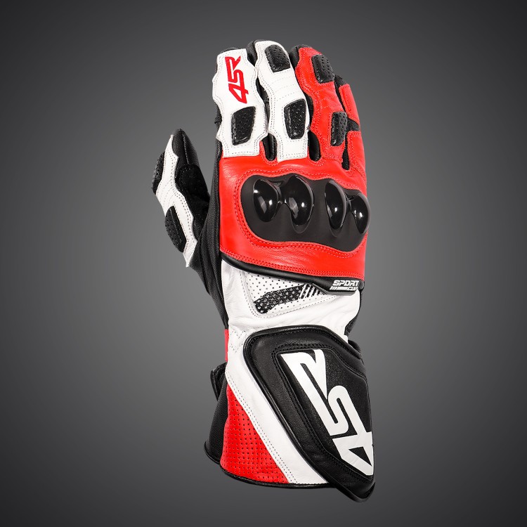 4SR Sport Cup 3 Reflex Red Motorrad Handschuhe