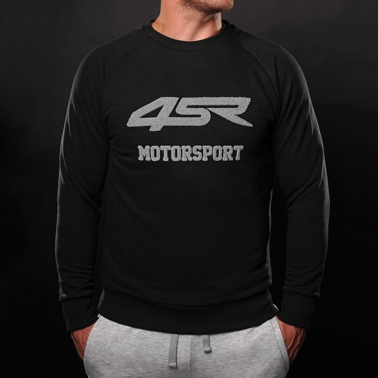 4SR herren Sweatshirt Motorsport Black