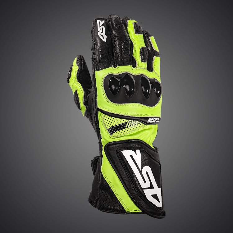 4SR Sport Cup 3 Yellow Motorrad Handschuhe