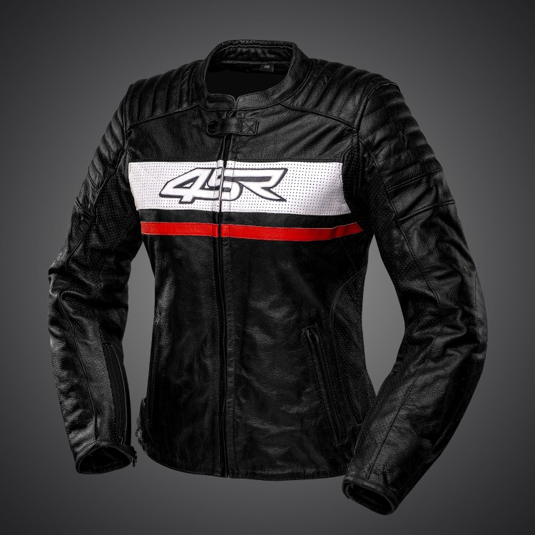 4SR Lederjacke Roadster Lady III – Red 1
