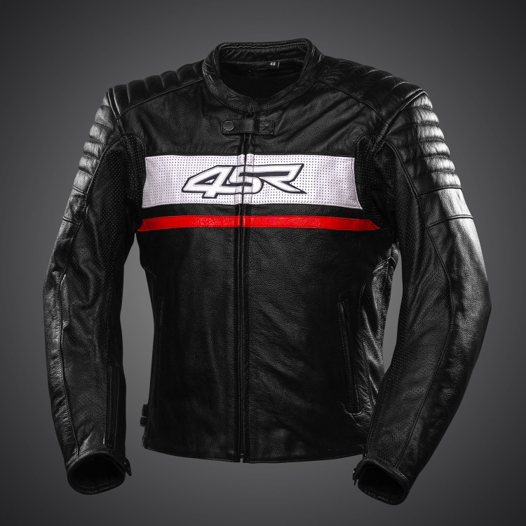 ROADSTER III RED - Motorrad-Lederjacke