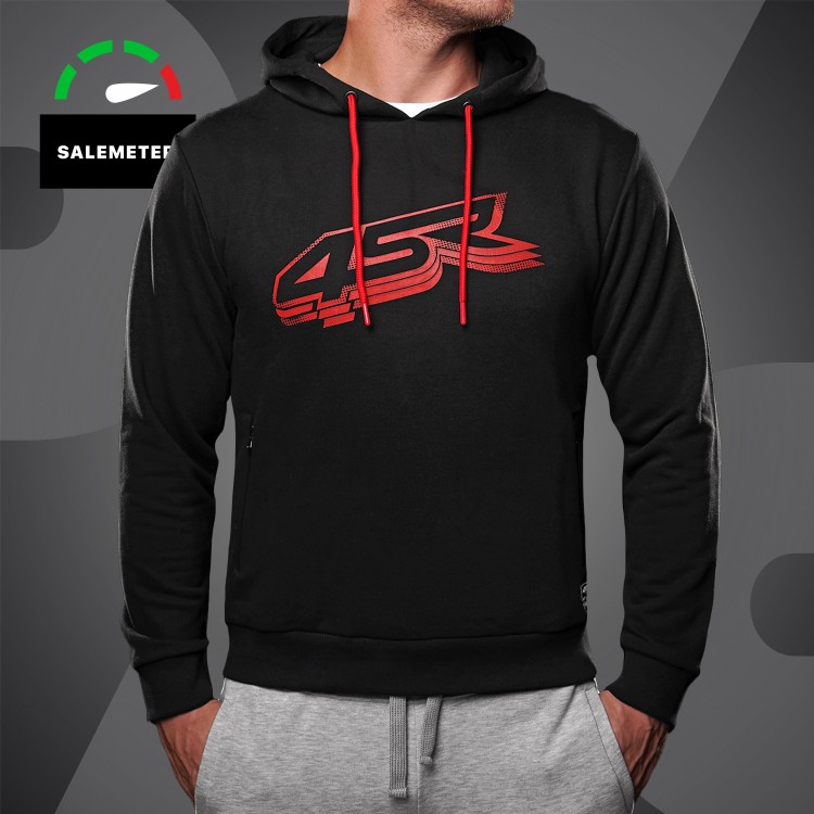 4SR Kapuzenpullover Black Series Red