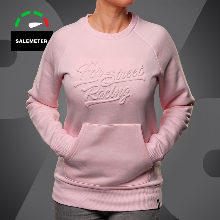 4SR damen Sweatshirt FSR Baby Pink