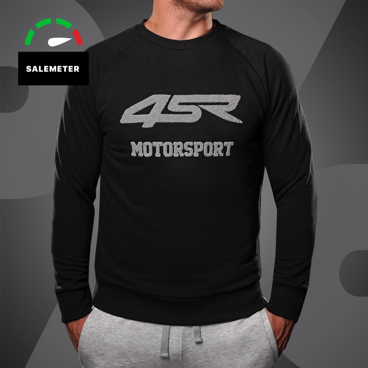 4SR herren Sweatshirt Motorsport Black