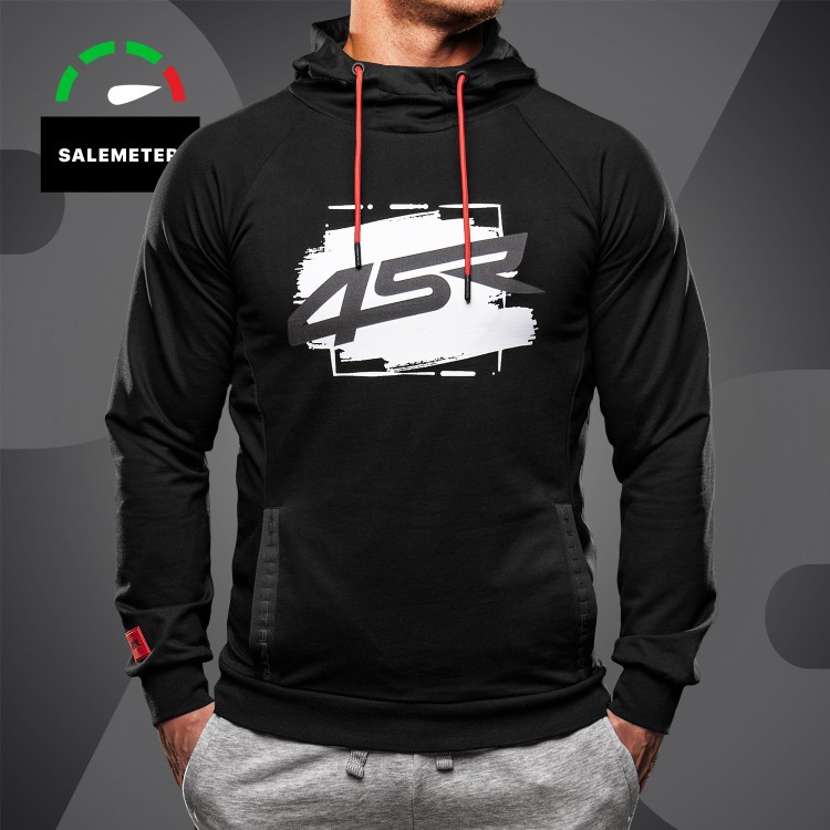 4SR Kapuzenpullover Hoodie Drift Black 1