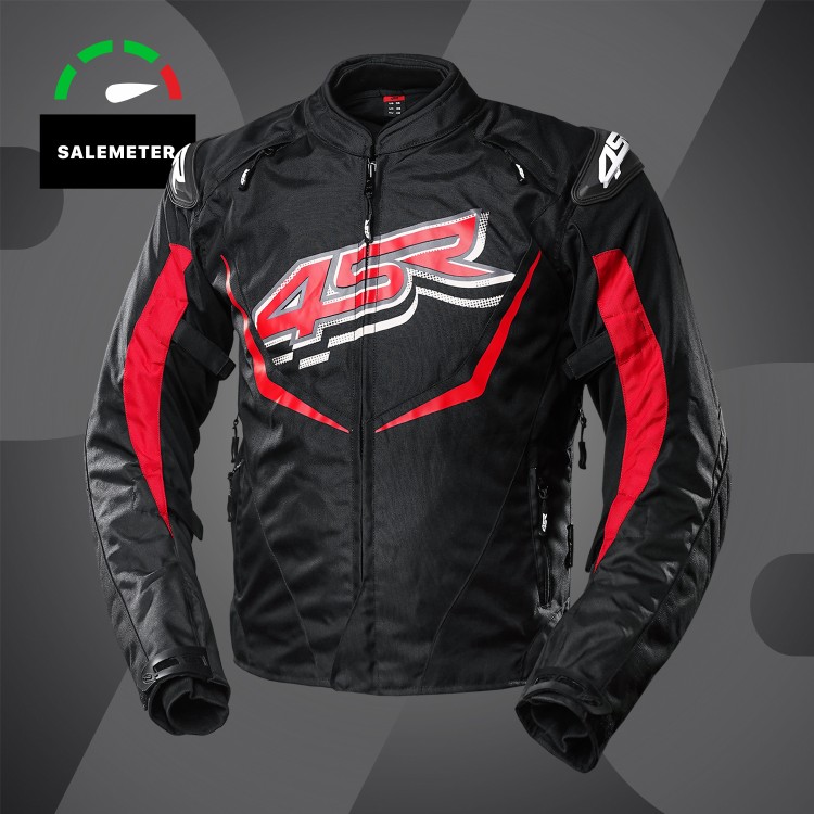 4SR Motorrad Textiljacke RTX Red