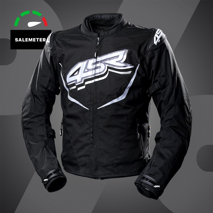 4SR Motorrad Textiljacke RTX Black