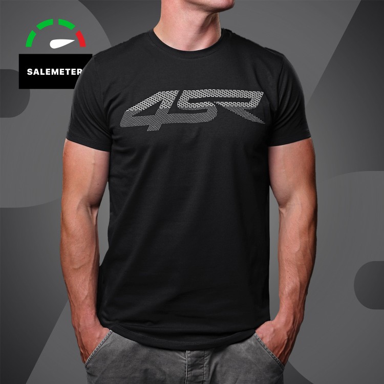 4SR männer T-Shirt 3D Black