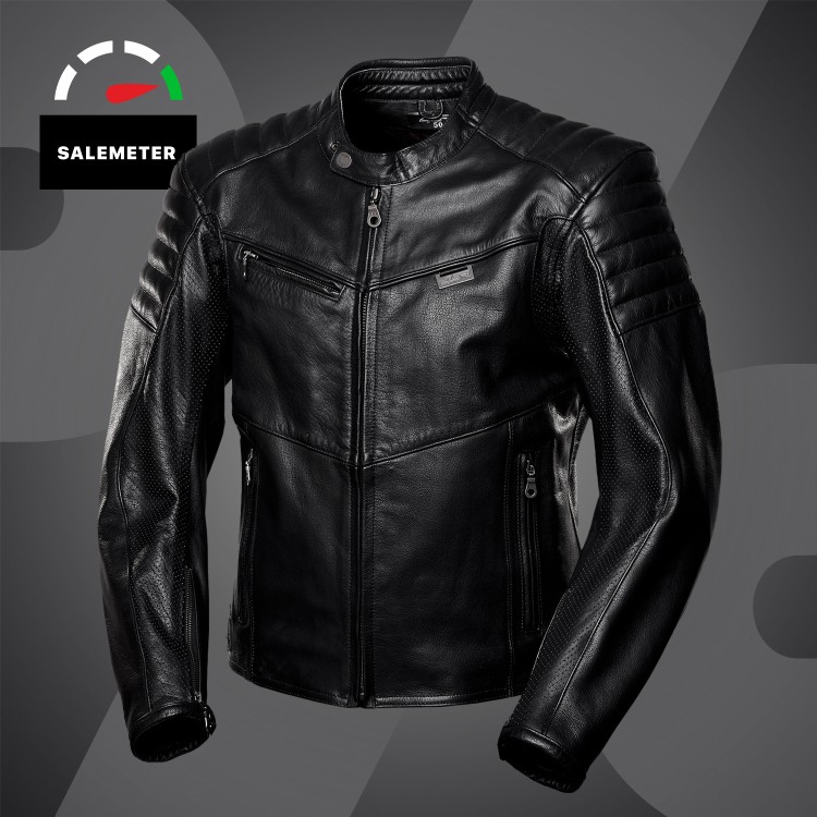 SR Motorrad Leder Jacke B - Monster