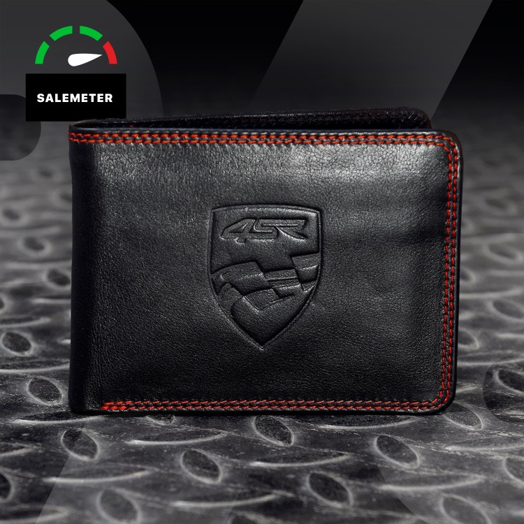4SR Geldbörse Money Maker aus Leder