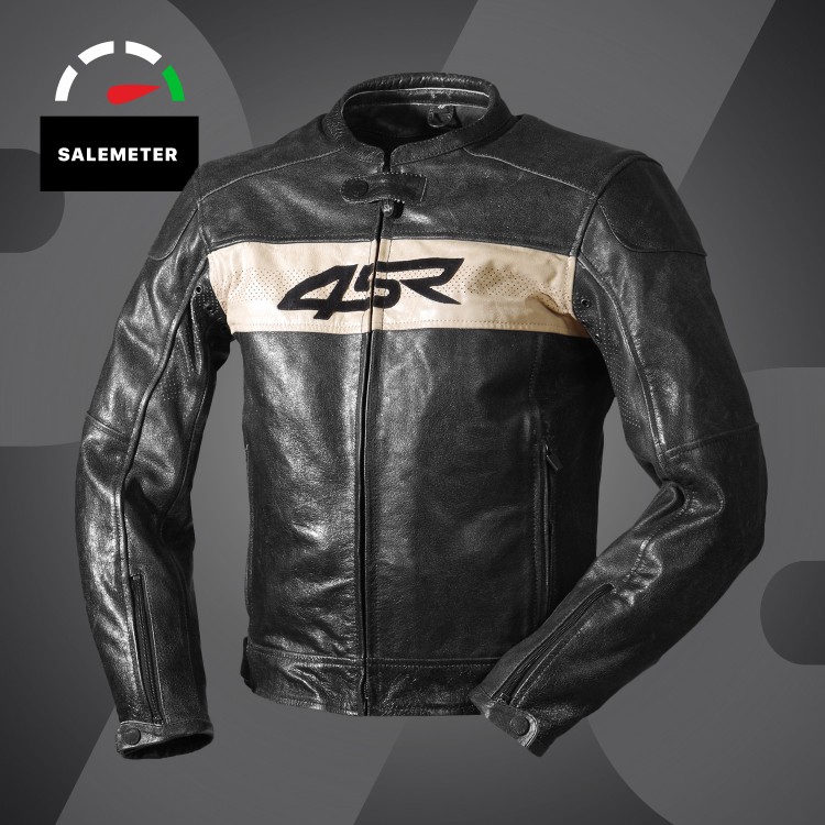 Motorradlederjacke 4SR Hooligan