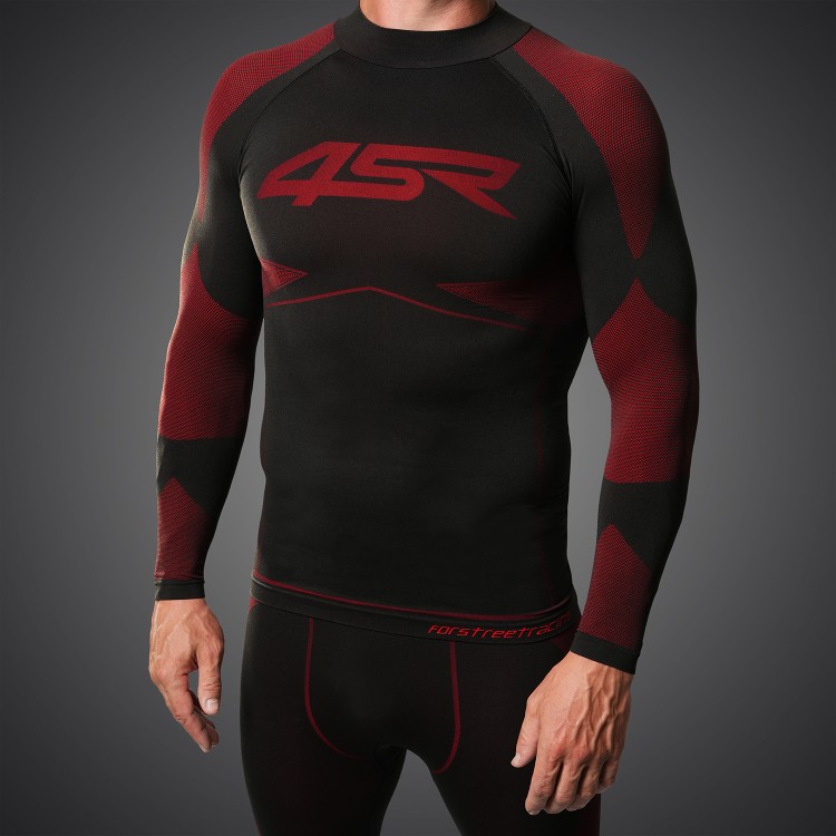 Funktionelles Unterwäsche Seamless Shirt Red
