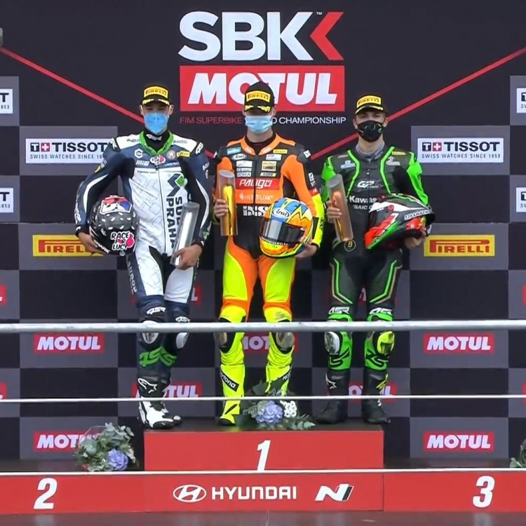 Erfolg der 4SR-Fahrer in die WorldSBK