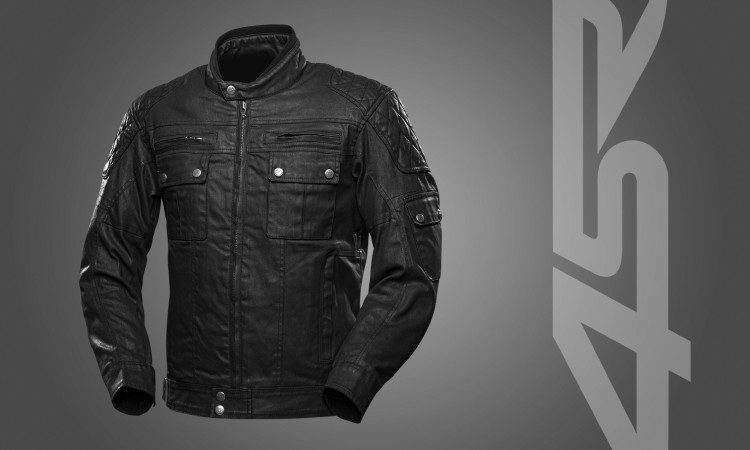 Retro Motorradjacke Urban Cafe