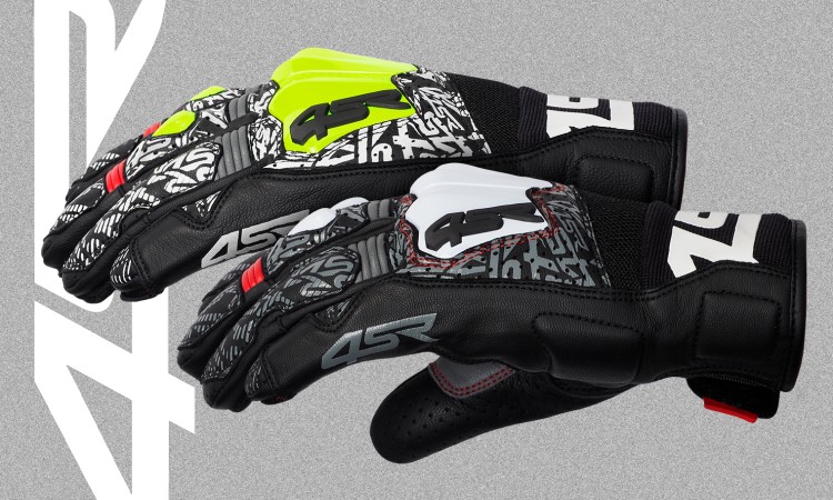 4SR Handschuhe GTS Black & Yellow