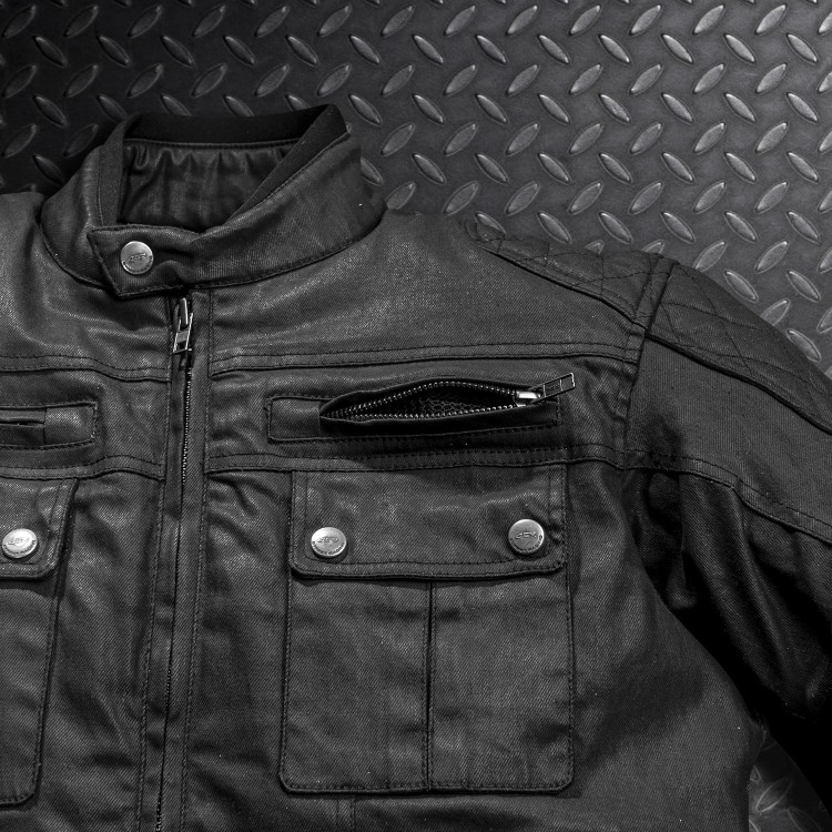 4SR retro motorradjacke Urban Cafe