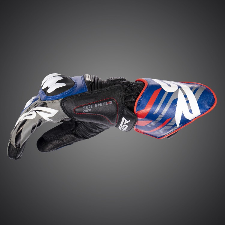 4SR Sport Cup Plus Evo Blue -  Neue Hochwertige, bequeme und sichere Motorradhandschuhe 4