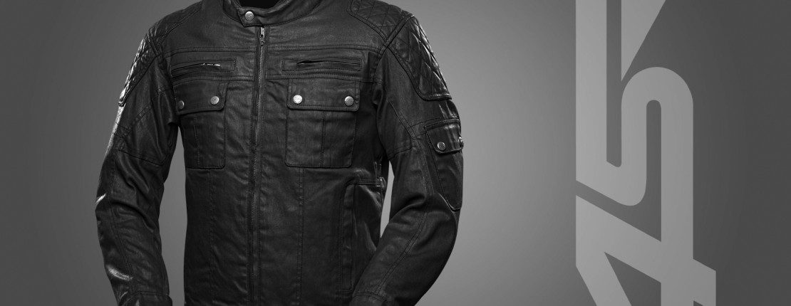 4SR retro motorradjacke Urban Cafe