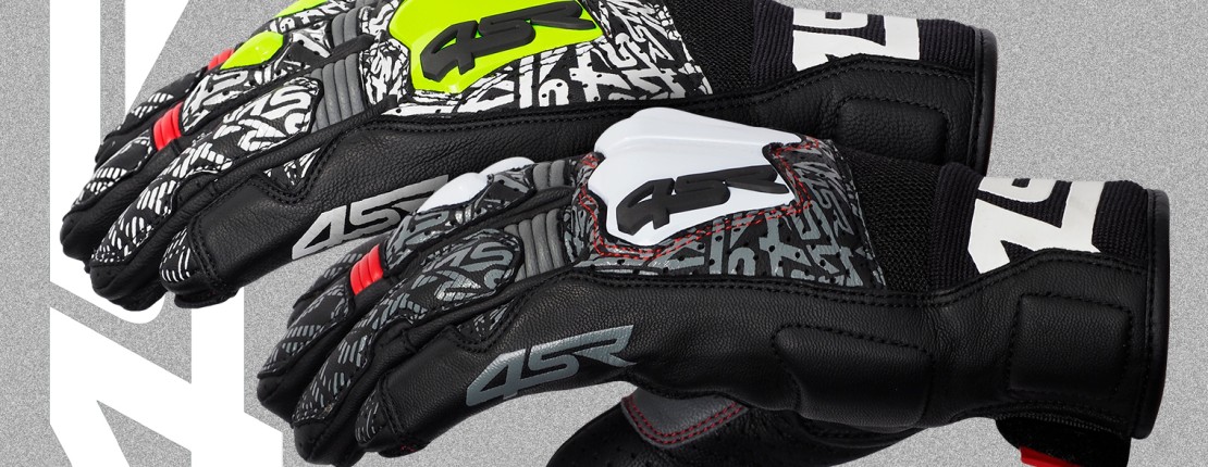 4SR Handschuhe GTS Black & Yellow