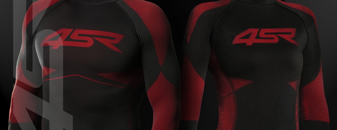 Neue Funktionsunterwäsche Seamless Red