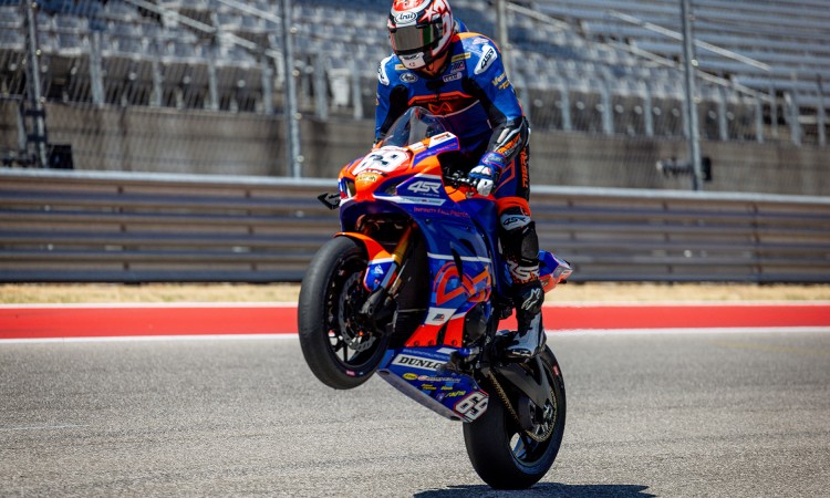 4SR rider Hayden Gillim #69 - MotoAmerica 2023 Steel Commander Stock 1000 Champion 9